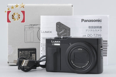 [Used] Panasonic LUMIX DC-TZ99 Black Compact Digital Camera with Original Box