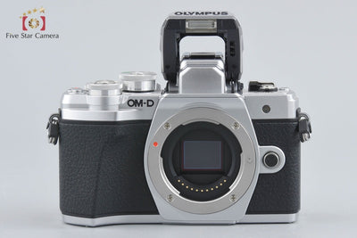 【中古】OLYMPUS オリンパス OM-D E-M10 Mark III EZ ダブルズームキット シルバー シャッター回数僅少 元箱付き