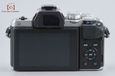 【中古】OLYMPUS オリンパス OM-D E-M10 Mark III EZ ダブルズームキット シルバー シャッター回数僅少 元箱付き