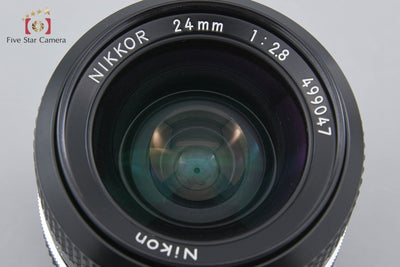 【中古】Nikon ニコン New NIKKOR 24mm f/2.8