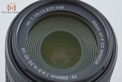 [Used] Nikon AF-P DX NIKKOR 70-300mm f/4.5-6.3 G ED VR
