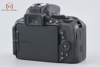 【中古】Nikon ニコン D5500 ブラック 18-55mm VR II レンズキット 元箱付き
