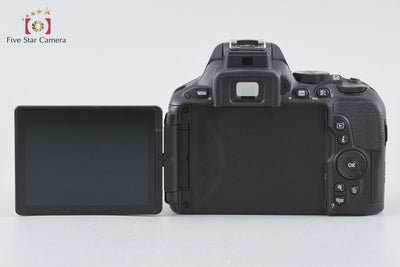 【中古】Nikon ニコン D5500 ブラック 18-55mm VR II レンズキット 元箱付き