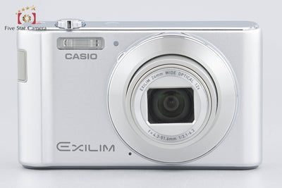 【中古】Casio カシオ EXILIM EX-ZS210 シルバー コンパクトデジタルカメラ 元箱付き