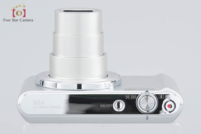 【中古】Casio カシオ EXILIM EX-ZS210 シルバー コンパクトデジタルカメラ 元箱付き