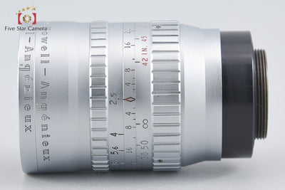 [Used] Bell & Howell Angenieux 3inch 75mm f/2.5 Cine Lens C-Mount