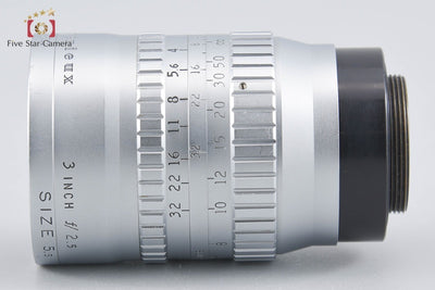 [Used] Bell & Howell Angenieux 3inch 75mm f/2.5 Cine Lens C-Mount