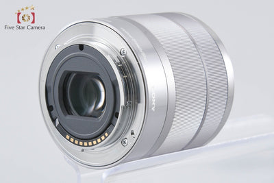 【中古】SONY ソニー α NEX-5 ズームレンズキット シルバー シャッター回数僅少