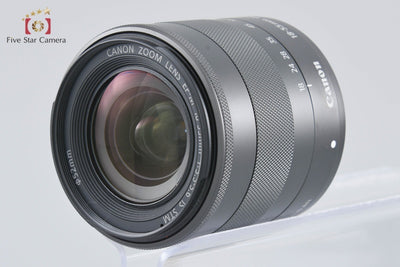 [Used] Canon EOS M EF-M 18-55 IS STM Lens Kit Red