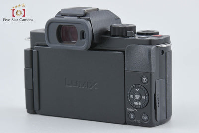 【中古】Panasonic パナソニック LUMIX DC-G100DV レンズキット ブラック シャッター回数僅少 元箱付き