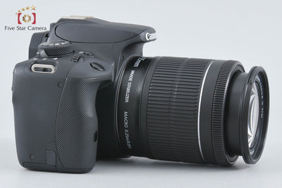 [Used] Canon EOS Kiss X7 EF-S 18-55mm IS STM Lens Kit Black - Low Shutter Count