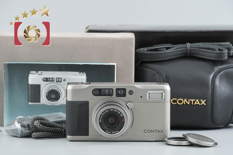 【中古】CONTAX コンタックス TVS コンパクトフィルムカメラ 元箱付き
