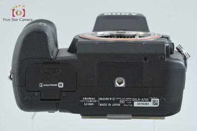 Used: SONY α700 DSLR-A700 Digital SLR Camera