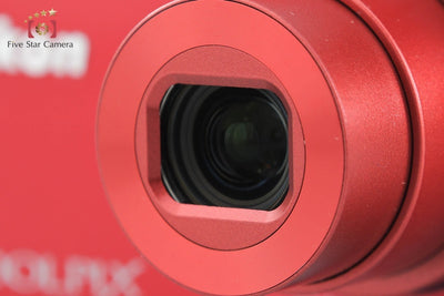 【中古】Nikon ニコン COOLPIX S4300 グロッシーレッド コンパクトデジタルカメラ