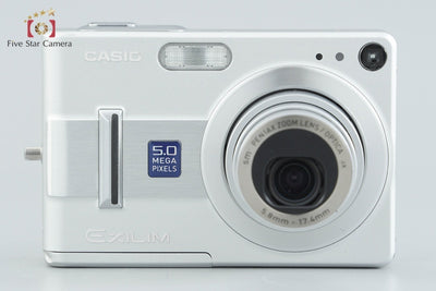 【中古】Casio カシオ EXILIM EX-Z55 シルバー コンパクトデジタルカメラ