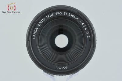 【中古】Canon キヤノン EF-S 55-250mm f/4-5.6 IS II