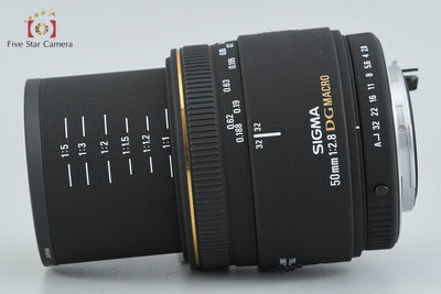 【中古】SIGMA シグマ 50mm f/2.8 EX DG MACRO ペンタックス用