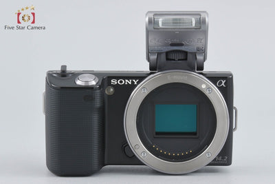[Used] SONY Sony α NEX-5 Double Lens Kit Black with Original Box