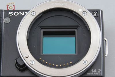 [Used] SONY Sony α NEX-5 Double Lens Kit Black with Original Box