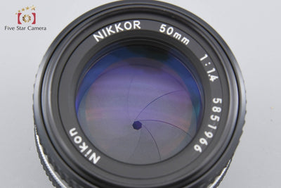 [Used] Nikon Nikkor Ai-S 50mm f/1.4