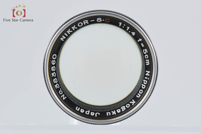 [Used] Nikon Nikkor-S.C 50mm f/1.4 Nikon S Mount