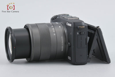 [Used] Canon EOS M3 Black EF-M 18-55mm f/3.5-5.6 IS STM Lens Kit