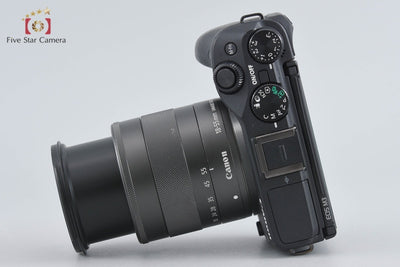 [Used] Canon EOS M3 Black EF-M 18-55mm f/3.5-5.6 IS STM Lens Kit