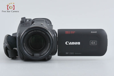 [Used] Canon XA40 4K-compatible Professional Digital Video Camera