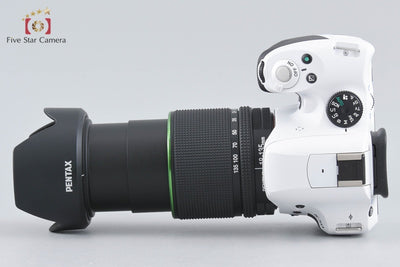 【中古】PENTAX ペンタックス K-50 ホワイト 18-135 WR レンズキット シャッター回数僅少 元箱付き