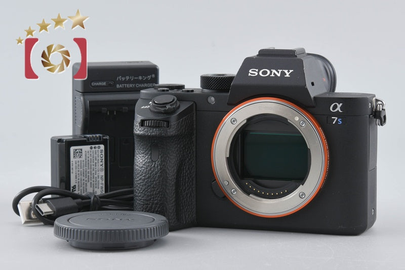 [Used] SONY α7SII ILCE-7SM2 Mirrorless Interchangeable Lens Camera, Low Shutter Count, Multi-language Support
