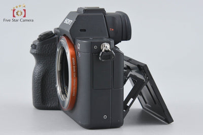 【中古】SONY ソニー α7SII ILCE-7SM2 ミラーレス一眼カメラ シャッター回数僅少 多言語対応
