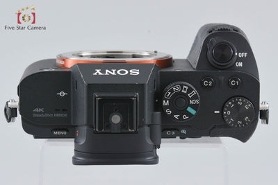 【中古】SONY ソニー α7SII ILCE-7SM2 ミラーレス一眼カメラ シャッター回数僅少 多言語対応