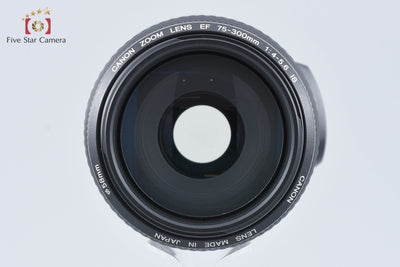 【中古】Canon キヤノン EF 75-300mm f/4-5.6 IS USM