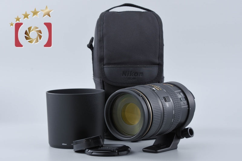【中古】Nikon ニコン AF NIKKOR 80-400mm f/4.5-5.6 D ED VR