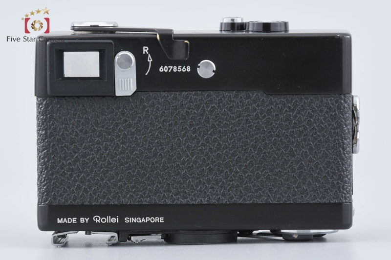 中古】Rollei ローライ 35 ブラック コンパクトフィルムカメラ – Five