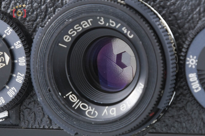 中古】Rollei ローライ 35 ブラック コンパクトフィルムカメラ – Five