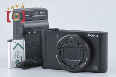 [Used] SONY Cyber-shot DSC-WX500 Black Digital Still Camera Multilingual Support