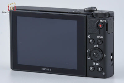 [Used] SONY Cyber-shot DSC-WX500 Black Digital Still Camera Multilingual Support