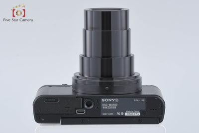 [Used] SONY Cyber-shot DSC-WX500 Black Digital Still Camera Multilingual Support