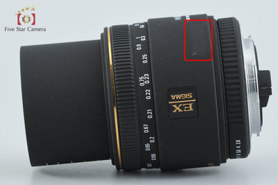 [Used] SIGMA 50mm f/2.8 EX DG MACRO for Pentax