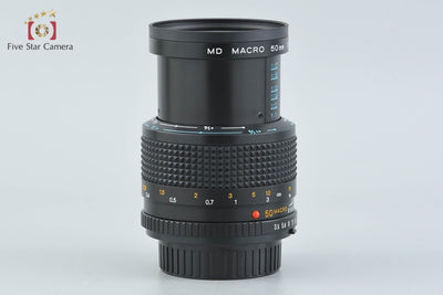 【中古】MINOLTA ミノルタ New MD MACRO 50mm f/3.5