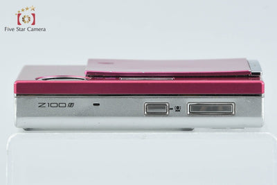 [Used] FUJIFILM FinePix Z100fd Pink Compact Digital Camera