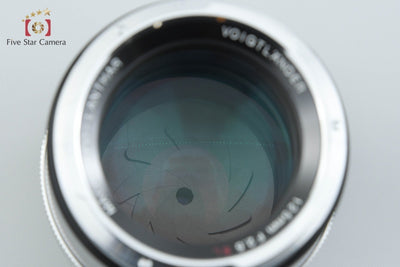 【中古】Voigtlander フォクトレンダー MACRO APO-LANTHAR 125mm f/2.5 SL ブラック ニコンFマウント