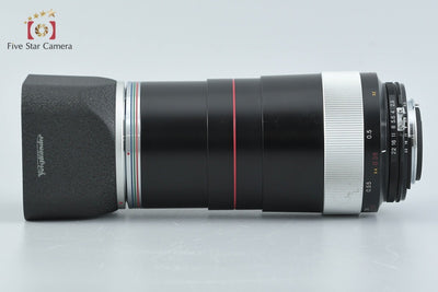【中古】Voigtlander フォクトレンダー MACRO APO-LANTHAR 125mm f/2.5 SL ブラック ニコンFマウント