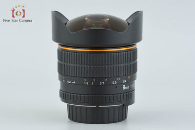[Used] Rokinon 8mm f/3.5 CS Fisheye Aspherical for Nikon with original box