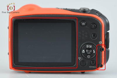 [Used] FUJIFILM FinePix XP70 Orange Compact Digital Camera