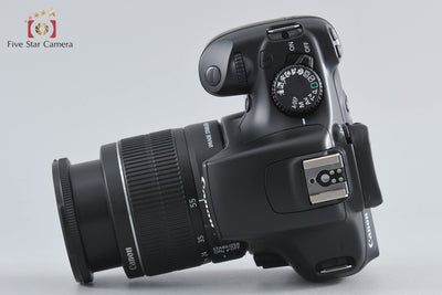 【中古】Canon キヤノン EOS Kiss X50 18-55 レンズキット ブラック シャッター回数僅少