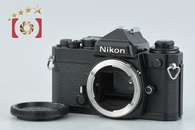 [Used] Nikon FE Black Film SLR Camera