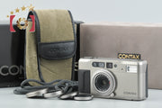 [Used] CONTAX TVS Compact Film Camera with Data Back, Original Box Included