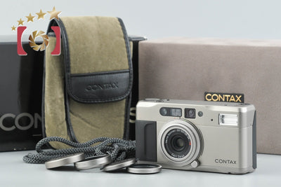 [Used] CONTAX TVS Compact Film Camera with Data Back, Original Box Included